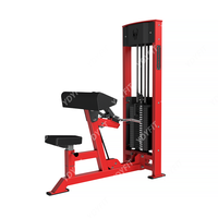 Machine à curls biceps à sélection de poids en acier inoxydable M1 pour usage commercial, équipement de fitness multifonction personnalisé pour les exercices du dos et des jambes