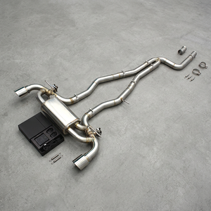 ท่อไอเสีย Boska Valvetronic สำหรับ Toyota Supra A90/A91 MK4/MK5 3.0T ปี 2020-2023 สแตนเลสสตีล วาล์วควบคุมเสียงแบบ Catback - Product Image 1