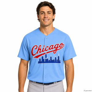 Chicago Wrigley Field Baseball Jerseys Custom American Baseball League Chicago Baseball Jerseys &amp; Softball Bears Team Uniform - Product Image 2