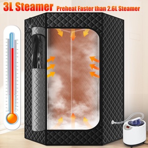 Tenda Sauna Portatile con Vapore e Telecomando per Una Persona, per Relax in Ambienti Interni - Product Image 6