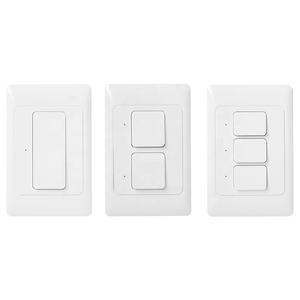 Interrupteur mural intelligent Zigbee avec commande vocale, bouton physique, 1/2/3 gang, pour la maison intelligente, interrupteur d'éclairage intelligent, AU/US/<span class=keywords><strong>PH</strong></span> - Product Image 4