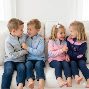 <span class=keywords><strong>Felpe</strong></span> per Bambini <span class=keywords><strong>con</strong></span> Monogramma, Felpa <span class=keywords><strong>con</strong></span> <span class=keywords><strong>Zip</strong></span> a Blocchi di Colore Personalizzata, Pullover <span class=keywords><strong>con</strong></span> <span class=keywords><strong>Zip</strong></span> 1/4, Felpa <span class=keywords><strong>con</strong></span> <span class=keywords><strong>Zip</strong></span> per Neonati - Product Image 1