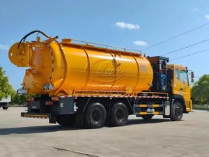 Camión de Saneamiento de Aguas Residuales con Aspiración y Chorro, 6x4, Económico, Weichai 350HP, Opciones LHD y RHD, para Saneamiento - Product Image 4