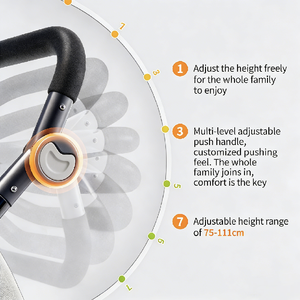 Poussette pliable pour animaux de compagnie JXB, <span class=keywords><strong>prix</strong></span> d'usine, pliage en un clic, grande capacité, transporteur pour <span class=keywords><strong>chien</strong></span> d'extérieur - Product Image 5