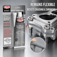 Getsun 85g Mastic d'étanchéité RTV silicone flexible pour joints de moteur automobile, résistant aux températures intenses et aux températures intermittentes