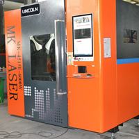 Machine de découpe laser à fibre de haute puissance 6000W 12000W avec source laser Raycus, couvercle intégré et plateforme d'échange – Vente populaire