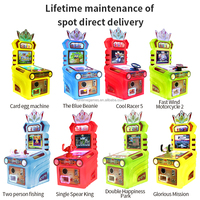 Machine de jeux électroniques d'arcade de course pour enfants à pièces 220V métal et matière plastique pour l'amusement