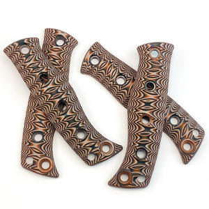 <span class=keywords><strong>G10</strong></span> 핸들 패치 버터플라이 고정 나이프 아다마스 375 수동 공구 나이프 스케일 - Product Image 3