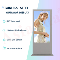 Écran publicitaire de vente directe extérieur 2500 nits, affichage numérique LCD extérieur et signalétique numérique
