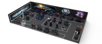 Prix usine 3D 9D VR simulateur de cinéma intérieur en fibre de verre montagnes russes Machine de jeu multijoueur jeu vidéo Playhouse