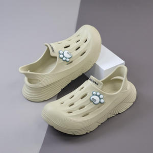 Chaussures d'eau pour hommes Seiyan, semelles épaisses, antidérapantes, chaussures de sport de plage et d'extérieur, motif animal, beige, kaki, blanc, noir - Product Image 5