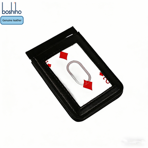 กระเป๋าสตางค์ Boshiho Flick Magic Wallet สำหรับผู้ชายและผู้หญิง ดีไซน์มินิมอล พร้อมช่องใส่บัตร RFID  กระเป๋าหนังทรงบาง - Product Image 3