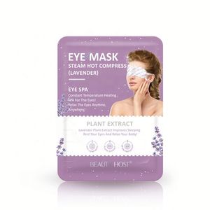 Hot Selling Lavender Relax Eye Mask/Hot Compress Steam Eye Mask Soothing Relaxing Eye Mask/OEM Custom Logo Lavender Eye Patch - Product Image 4