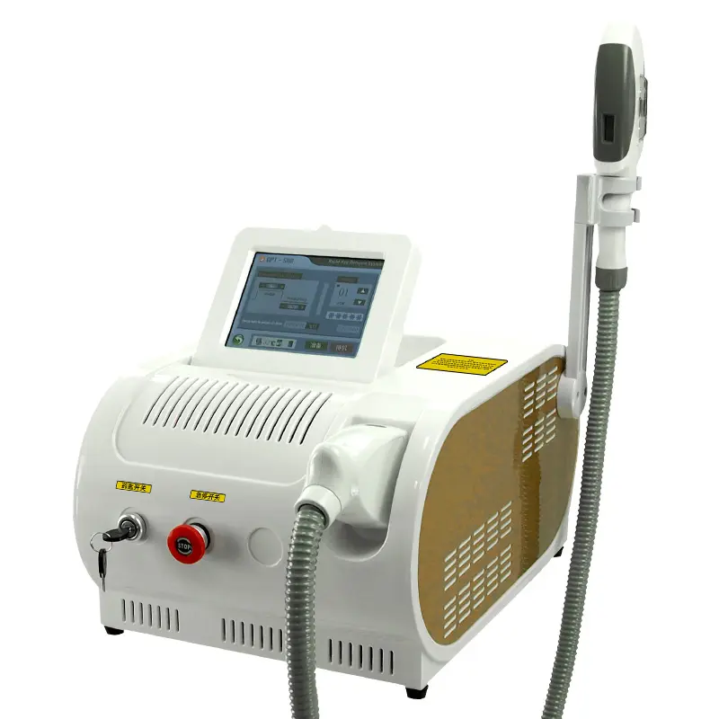 Portable OPT IPL Hair Removal Elight Acne Vascular Vein Skin Rejuvenation Machine with 3 filters 480nm 530nm 640nm