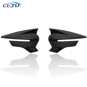 Cubierta de espejo retrovisor lateral de coche embellecedor de cubierta de espejo retrovisor para SEAT LEON <span class=keywords><strong>Mk3</strong></span> 5F ST <span class=keywords><strong>FR</strong></span> Cupra 2013-2018 - Product Image 2