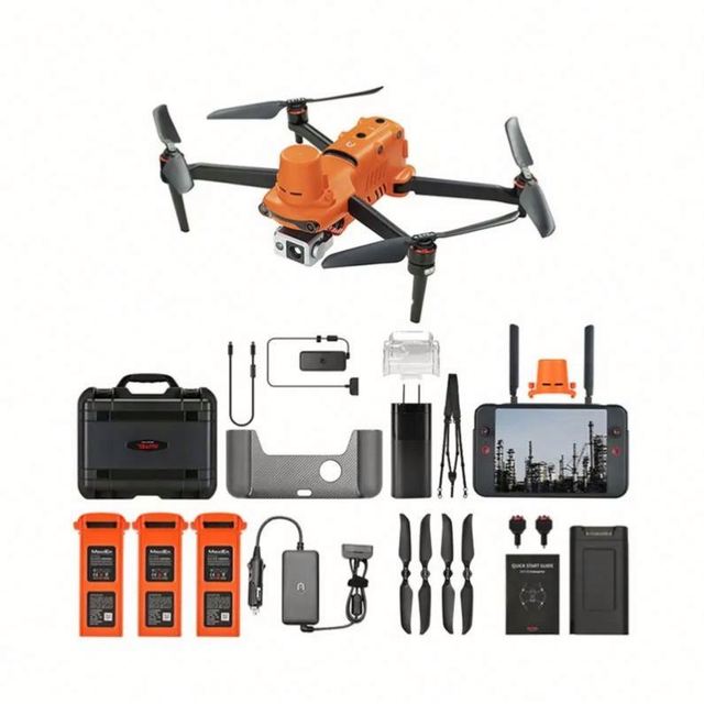 Autel EVO II Dual 640t RTK V3 8K Camera Drons 21km Remote Control GPS Dron Centimeter-level Positioning Aircraft Autel Dron