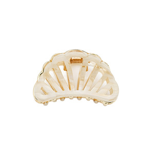 ODM/OEM Korean Fan-shaped Casual <strong>Bath</strong> Grabber Bun <strong>Scrunchie</strong> Hair Clip Alloy Simple Back-of-Head Hair Grab Wholesale - Product Image 5