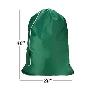 Portable Eco Friendly Foldable Sports <b>Backpack</b> with Shoe Compartment Gym Waterproof Polyester Small <b>Drawstring</b> Bags for Laundry - Product Image 2