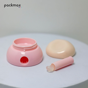 Pot à gloss ABS le plus vendu en stock – Pot vide rechargeable pour baume à lèvres, masque et crème, emballage cosmétique en promotion - Product Image 1