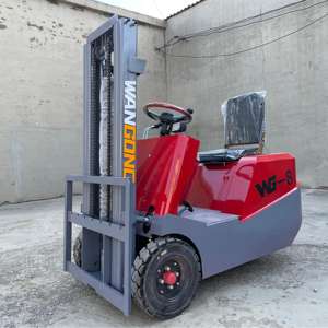 ספקים סיניים מלגזות חשמליות בעלות 3 גלגלים, מלגזות מיני ניידות, מלגזות קטנות להרמה של 500 ק\\\"ג, 800 ק\\\"ג, 1000 ק\\\"ג. - Product Image 2