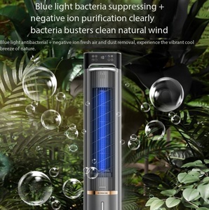 Enfriador de Torre Portátil Silencioso con Temporizador y Oscilación, Ahorro de Energía, Ventilador de <span class=keywords><strong>Aire</strong></span> <span class=keywords><strong>Acondicionado</strong></span> Eléctrico Pequeño para Dormitorio - Product Image 6