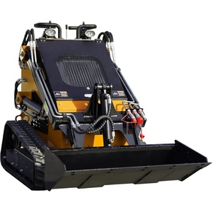 Mini Skid Steer <b>Loader</b> With High Lift Capacity For Earthmoving Hydraulic Skid Steer <b>Loader</b> Attachment Ready For Excavation Work - Product Image 1