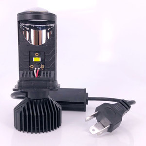 H4 Hi/Lo Chùm LED <span class=keywords><strong>Mini</strong></span> Ống Kính Máy Chiếu Xe Styling Đèn Pha Bóng Đèn Ô Tô Đèn 6000K 8000LM Tập Trung Ánh Sáng Y6 - Product Image 1