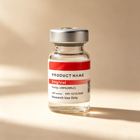 Étiquettes d'emballage personnalisées en vinyle imperméable et résistant à la chaleur pour bouteilles en verre avec code-barres 3ml 5ml 10ml