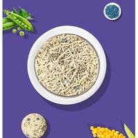 Litière hybride pour chat biodégradable, à base de tofu et de bentonite, sans additifs chimiques, respectueuse de la peau, protection des pattes, litière quotidienne pour chat
