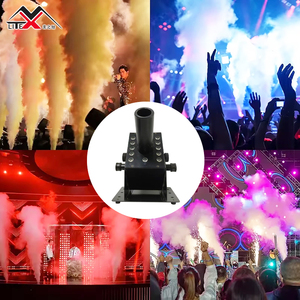 RGb 3-इन-1 dmx512 मैनुअल फॉग मशीन 70W 12 नेतृत्व वाले को2 जेट 12 pccs के साथ <span class=keywords><strong>dj</strong></span> hose 12 pccs * 3w चलती रोशनी - Product Image 6
