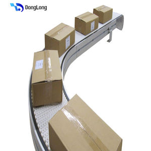 Endüstriyel gıda ambalajı için modüler bant konveyör sistem, zincirli konveyör makine, plastik konveyör bant, kılavuz rayı, dişli - Product Image 3