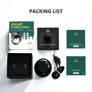 Compteur intelligent Equantu QB702 Zikr Ring, en alliage de zinc étanche, compteur de prières musulman avec anneau Tasbeeh OLED - Product Image 4