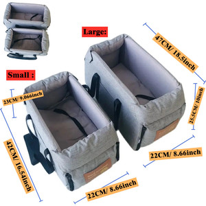 Tapis de chenil pour voiture de chien Tissu Oxford Écologique Pliable Capacité de 5kg Universel pour toutes les Saisons Multifonctionnel Voyage Pet Carrier - Product Image 3