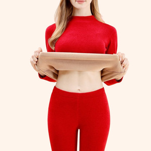 Intimo termico da <span class=keywords><strong>donna</strong></span> all'ingrosso, molto venduto, abbigliamento invernale e autunnale a maniche lunghe, pantaloni autunnali indossabili anche fuori casa - Product Image 5