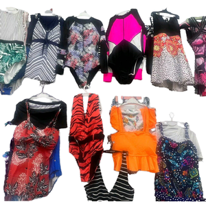 Traje de Baño Bikini de 2 Piezas para Mujer, Modelo WKF001, Estampado Floral, Cintura Alta, Poliéster/Nailon, Transpirable, Secado Rápido, Precio al por Mayor: $1.88 - Product Image 1