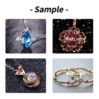 Soudeuse laser compacte mini pour bijoux 100W 200W type YAG pour la sertissage de pierres précieuses et la réparation d'ornements