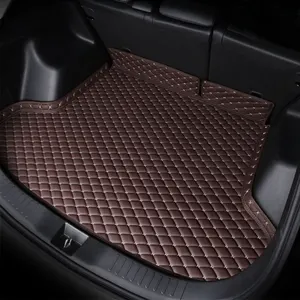 Alfombrilla de cuero antideslizante para el maletero del coche, accesorio adecuado para Volkswagen 2021 ID.4 CROZZ ID.4