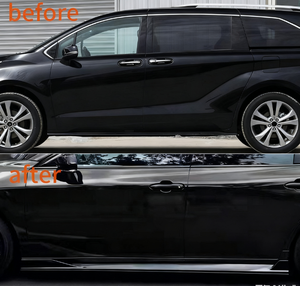 Kit carrosserie TRDd pour jupes latérales, avec procédé de peinture au four anti-collision pour la partie inférieure des jupes latérales, position arrière - Product Image 3