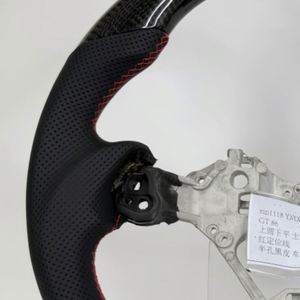 Volante de Cuero y Fibra de Carbono Real para <span class=keywords><strong>Toyota</strong></span> 86 <span class=keywords><strong>Gt86</strong></span> y Subaru Brz, Venta al por Mayor y al Detal - Product Image 2