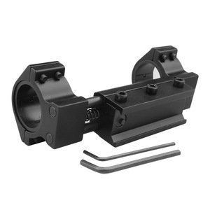 <strong>Hot</strong> Sale Adjustable 25.4/30mm Universal Aiming Aluminum Alloy Conjoined Bracket Spring Pipe Clamp for <strong>Scope</strong> Mounts Accessories - Product Image 4