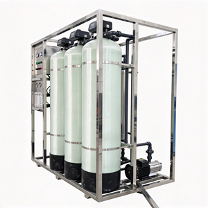 Système de purification d'eau par osmose inverse monophasé 2T/H, équipement de filtration d'eau par osmose inverse industrielle pour usage commercial - Product Image 4