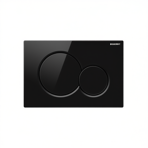 Placa de Control Geberit Sigma01 de 29.8 cm x 17.1 cm, Botón de Inodoro Negro - Product Image 3