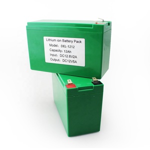 Mini Batería Recargable de Litio de 12v, Paquete de Baterías de 12V 12AH 18650, Tamaño Pequeño, Alta Capacidad, Grado A, Batería 18650 Aceptable DL-1 - Product Image 2