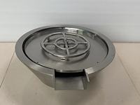 Dekorative Wasser feuerschale Erdgas/Propan-Feuerschale für Schwimmbad