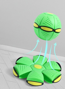 UFO Magic Ball Portable Glowing Flying Toys Creative Fly Saucer Magic Balls Decompression Flying Flat Throw <b>Disc</b> Balls Toy - Product Image 5