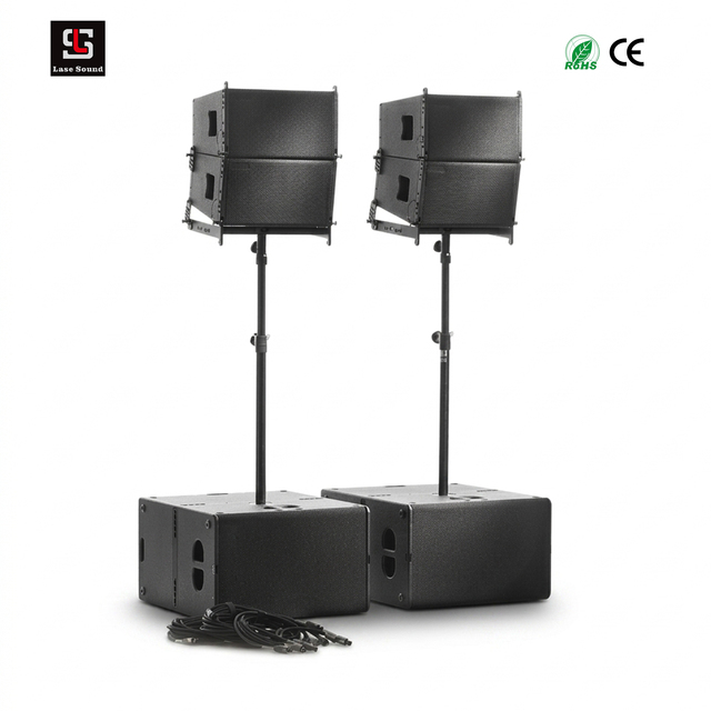 Pro Audio Single 10 Inch Line Array Speaker System 15 Inch Subwoofer with 10 Inch pa System Outdoor Concert Sound System