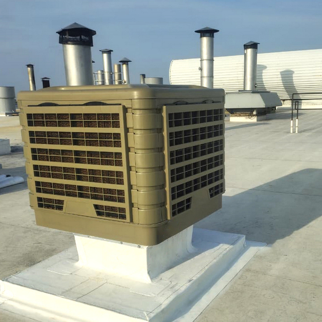 JHCOOL Factory Supply 1.1KW 18000m3h Duct Industrial Swamp air Cooler Evaporative air Cooler
