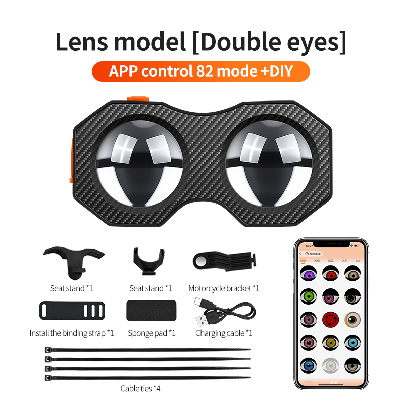 Estilo de lente: doble ojo