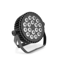 Lumière de scène LED Flat Par Light 18X12W RGBWAUV 6in1 pour les événements DJ Disco de fête de mariage