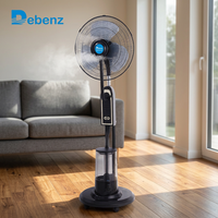 Kipas Lantai Elektrik dengan Timer dan Remote, Tipe Plug, Ultra Mist